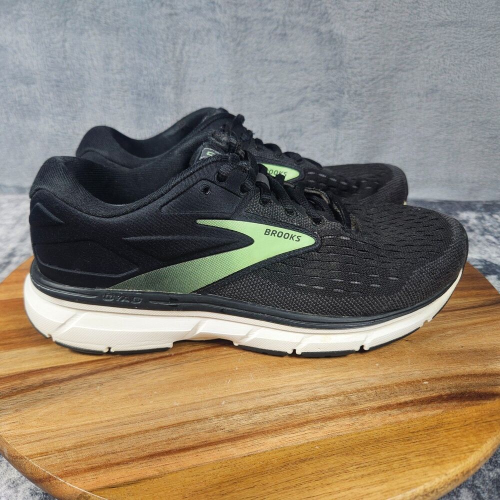 Brooks Women's Low Top Dyad 11 Running Sneakers 1203121D082 Black Size 7 D Wide